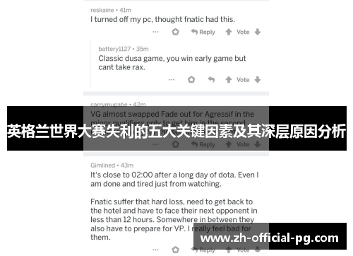 英格兰世界大赛失利的五大关键因素及其深层原因分析